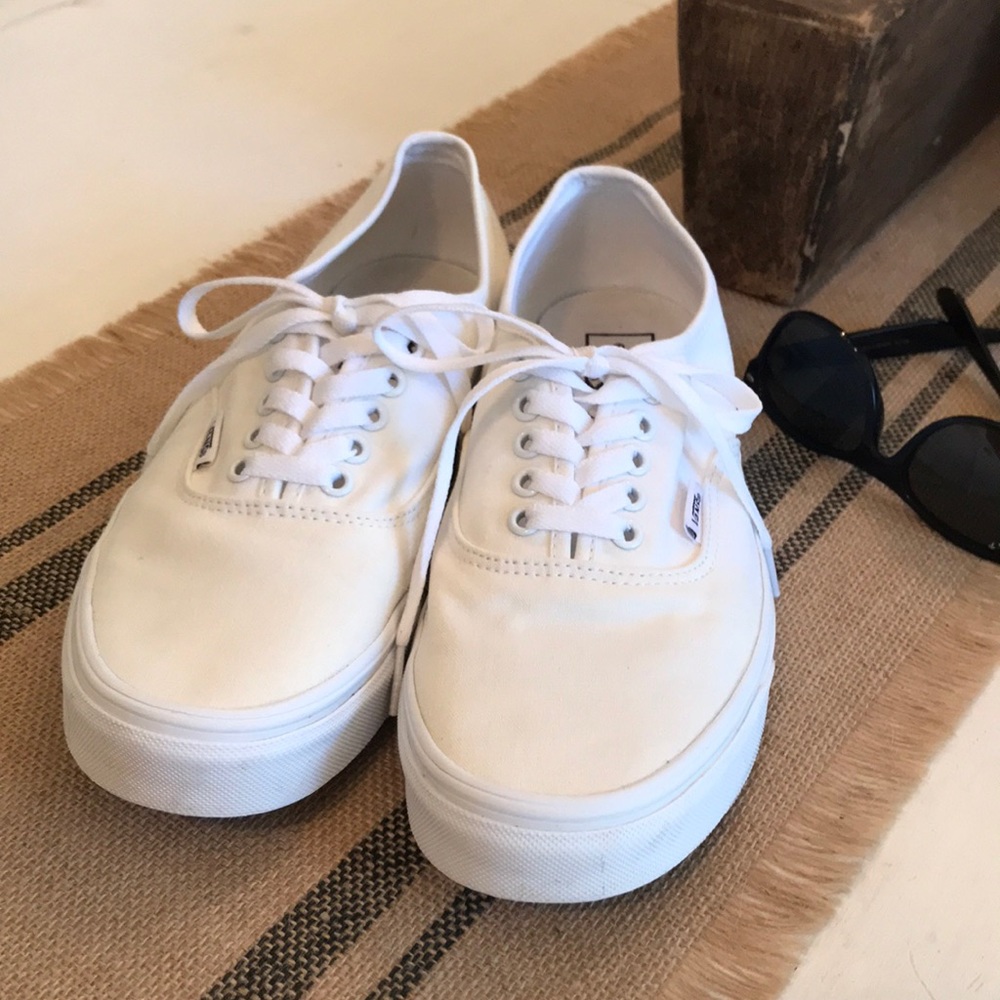 White Vans Authentic 508731
